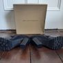High Heel Leather & Suede Ankle Boots Image 2