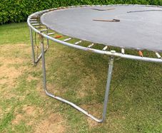 Trampoline base