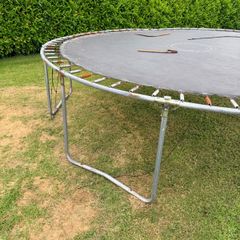 Trampoline base