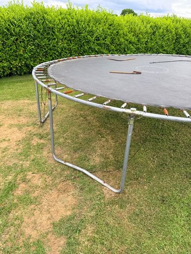 Trampoline base