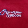 Mens Eurofighter Typhoon Official Rugby Shirt Red White Large Image 2
