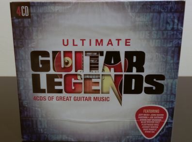 Various Ultimate Guitar Legends 4 CD Compilation