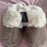 Brand new with tags fluffy slippers Image 2
