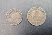German States Prussia Copper coins