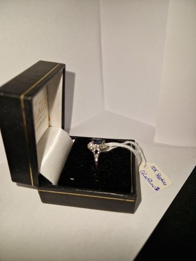 10k white gold
