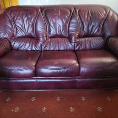Italian leather suite