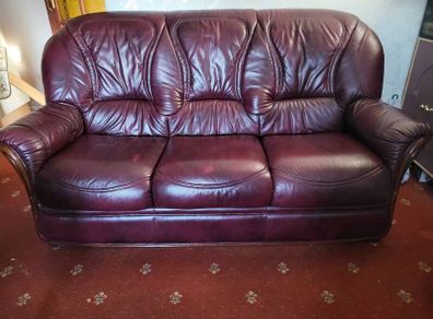 Italian leather suite