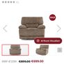 Reclining Corner Sofa + Matching Electric Recliner Chair Image 2
