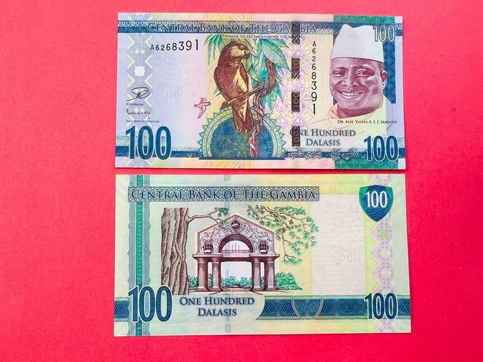 Gambia. 100  Dalasis. 2015  Pick 35. ( Uncirculated )