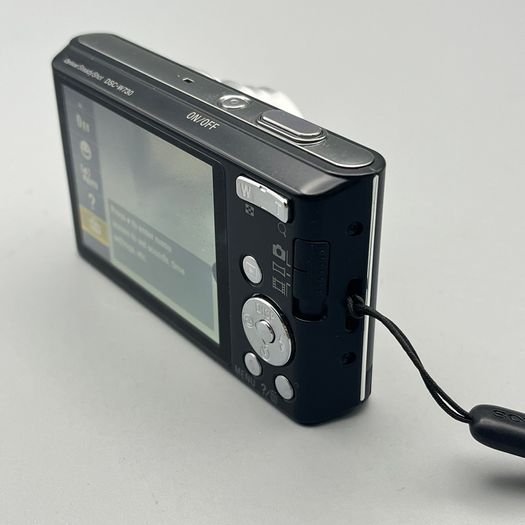 Sony DSC-W730 16.1MP Digital Camera Black Tested - Full Kit