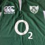 Ireland Jersey. Rugby Union. Super Rare Player Specification Home Jersey From Triple Crown Winning Season 2006-2007. Official Canterbury Jersey. Image 9