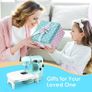 Sewing Machine, Small Sewing Machine with Extension Table, Manual sewing machine for Beginners, Adjustable 2 Speed with Sewing Kits, Best Gift for Kids Women Space Saver, DIY, Household and Travel (FREE POSTAGE) Image 3