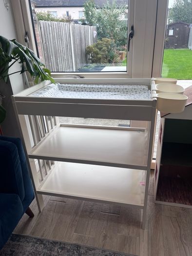 Ikea changing table & accessories