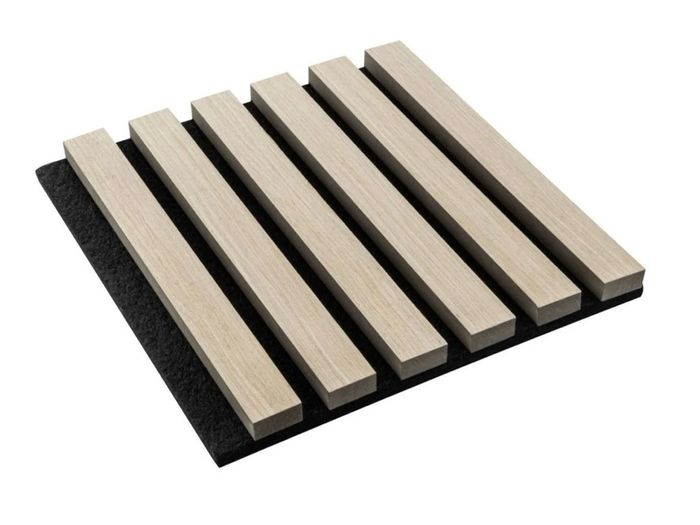 2 Light Oak Acoustic Wall Panels