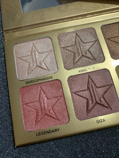 Jeffree Star 24 karat skin frost Pr highlighter palette genuine