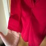 Red long sleeve coctail dress Image 5