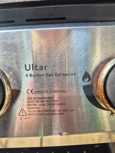 Barbeque Gas 4 burner