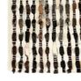 Rug Genuine Hair-on Leather 120x170 cm Black/White Image 3