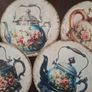 Set of 6 Wooden Coasters in a Box Image 3