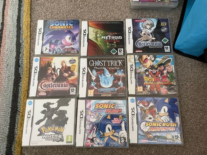 Nintendo DS Games Pokemon Zelda Dragon Quest
