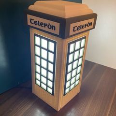 Old Irish Phone Box Light