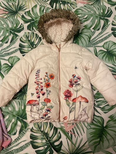 Next girls coat age 4-5 winter coat