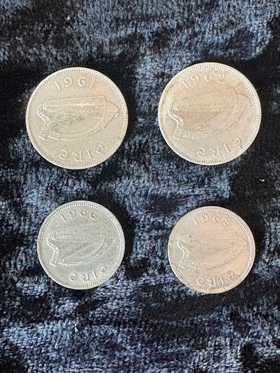 Ireland Sixpence & Threepence Coins