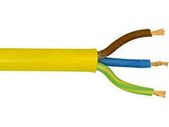 3 x 1.5 mm Yellow Artic Cable Per Meter