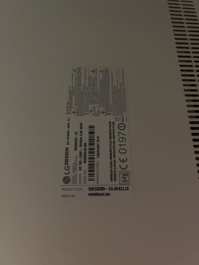 lg 55 oled tv