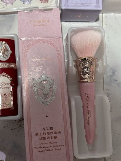 Mixed viral Korean makeup including flower knows