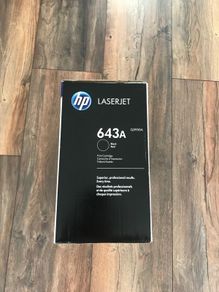 HP 643A (Q5950A) black toner (original HP)