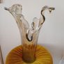 Mid-Century Iridescent XXL Murano Stretch Vase Image 3