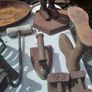 lot of old iron bits Image 9