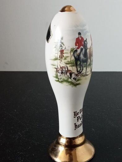 Ye Olde Vintage C1960' Pub Handle Ceramic Mead Decanter filled with Mead