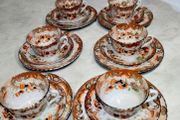 Very rare Late 18th century Royal Worcester teaset