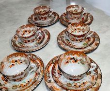 Very rare Late 18th century Royal Worcester teaset
