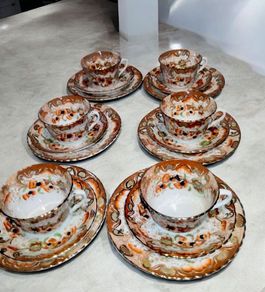 Very rare Late 18th century Royal Worcester teaset