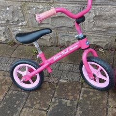 10 Inch Balance Bike Pink
