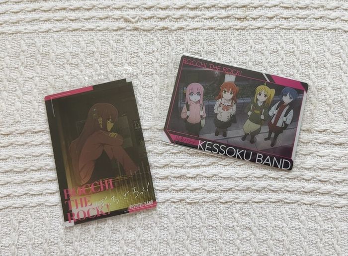 Bocchi the rock anime cards manga bandai Hitori Gotoh Nijika Ijichi Kessoku Band Ryo Yamada Ikuyo Kita