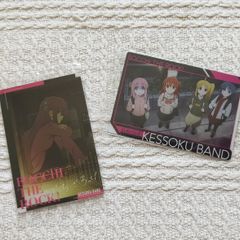 Bocchi the rock anime cards manga bandai Hitori Gotoh Nijika Ijichi Kessoku Band Ryo Yamada Ikuyo Kita