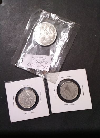 Three   Assorted Coins