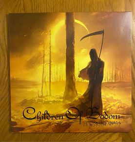 Price drop- Metal band Children of Bodom- I Worship Chaos vinyl
