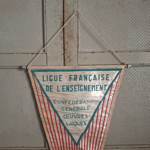1962 French Basketball Pennant