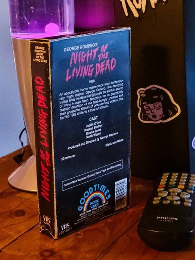 Night Of The Living Dead VHS