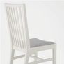 IKEA NORRNAS Dining Chair White / Isunda Grey Image 3