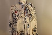 bow blouse long sleeves