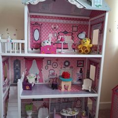 Large Dolls House with Furniture (Collect from Stillorgan)
