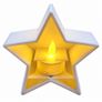 Christmas Tea Light Lanterns, Tree, Star or Snowflake 3D Image 7