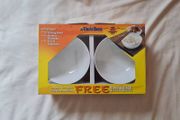 Uncle bens Chinese dinner set 2x bowls 2x bamboo Placemats  2x chopsticks brand new never been out of box
