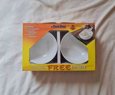 Uncle bens Chinese dinner set 2x bowls 2x bamboo Placemats  2x chopsticks brand new never been out of box
